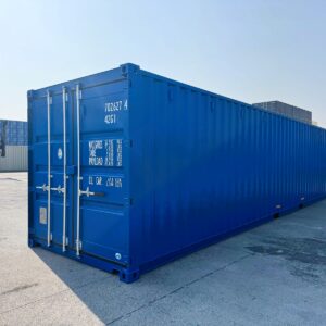 40Ft Standard Shipping Container Blue